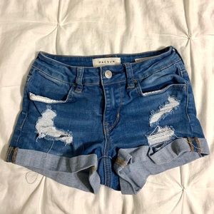 pacsun jean shorts